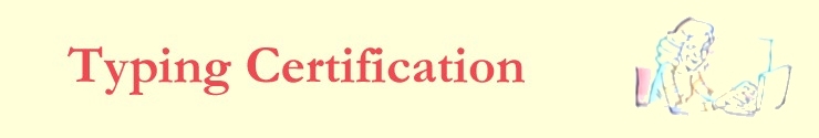 typing certification logo